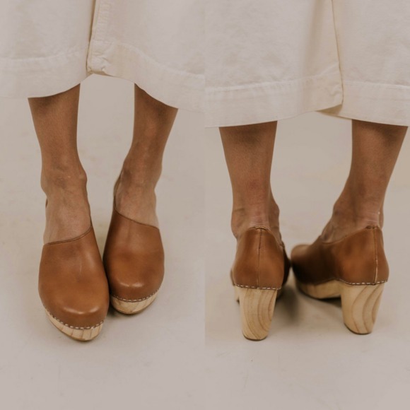 Free People Monroe wooden heels clogs - Picture 7 of 7